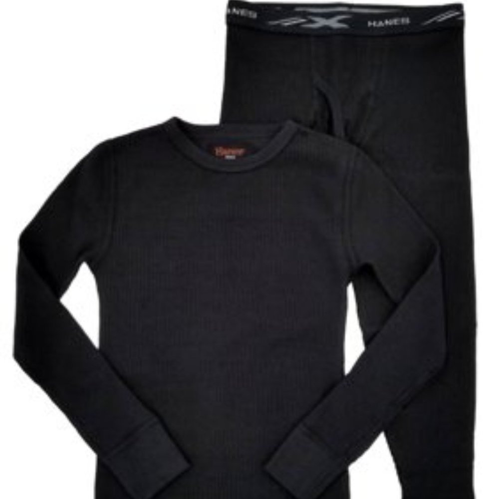 Hanes Boys Thermal Set X-Temp (tagless) Size M NIB